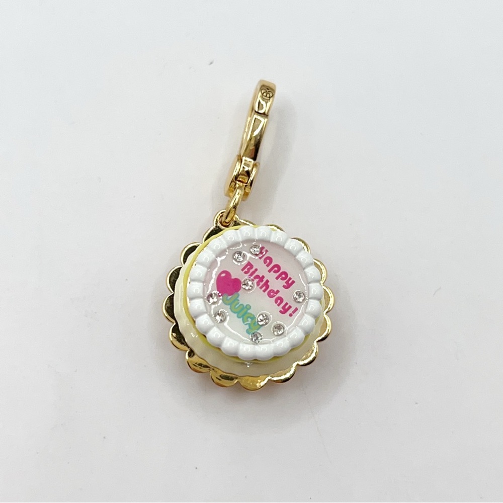 Juicy Couture birthday cake charm